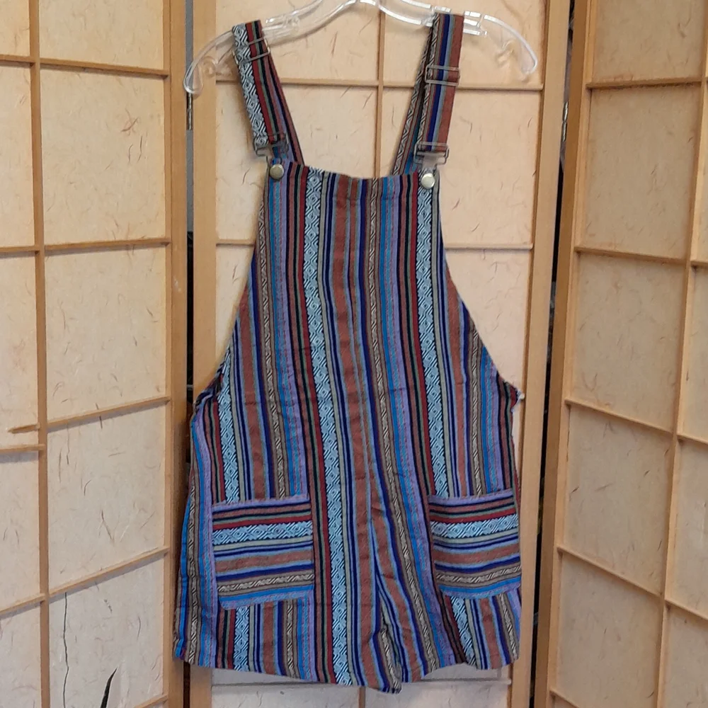 Shein colorful overalls size S - Picture 1 of 9